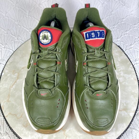 Nike Air Monarch IV Weekend Campout Sneakers Mens 11 Green Athletic Shoes Rare - Picture 4 of 14